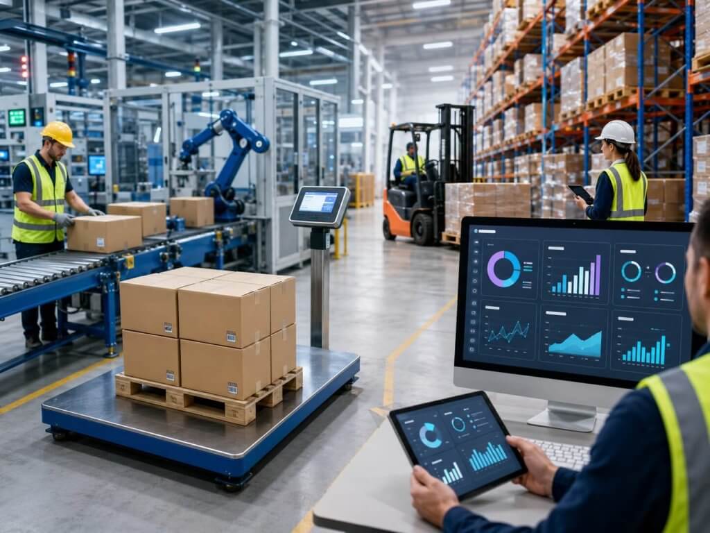 Software Timbangan Digital untuk Monitoring Produksi dan Gudang