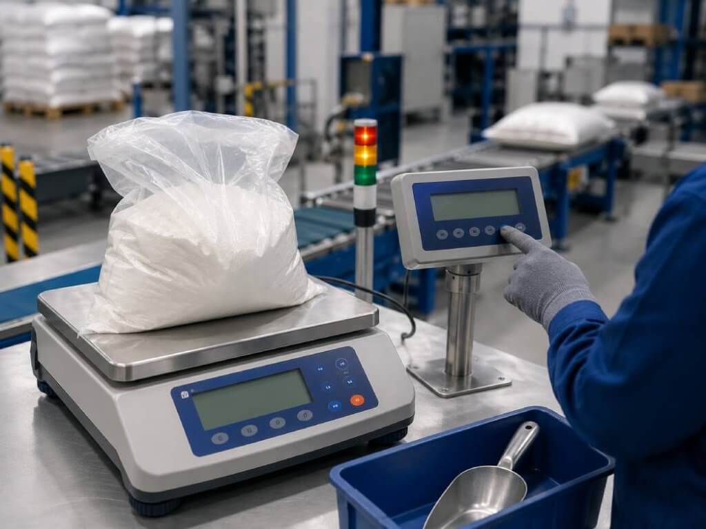 Aplikasi Timbangan Industri untuk Mengurangi Human Error