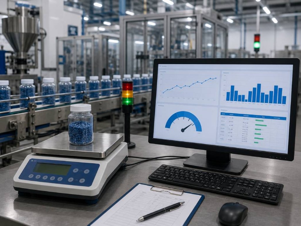 Software Timbangan untuk Monitoring Proses Produksi
